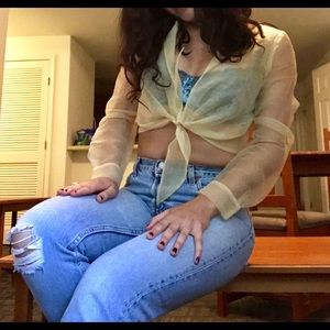 Vintage 60’s Crop Top